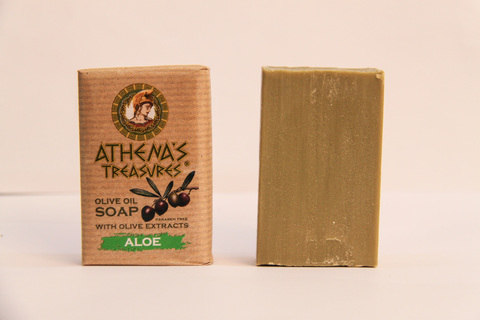 Оливковое мыло из Греции ATHENAS TREASURES
