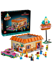 Конструктор Лего Иконс Симпсоны Красти Бургер 10352 | LEGO Icons Krusty Burger 10352 коллекционная модель 1635 дет 18+