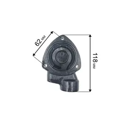 Корпус насоса водяного QUATTRO ELEMENTI Giardino 401 Ci (910-119-01)