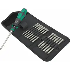 Набор с трещоточной отвёрткой Kraftform Kompakt 838 RA-R M Set 1 WERA 05051061001