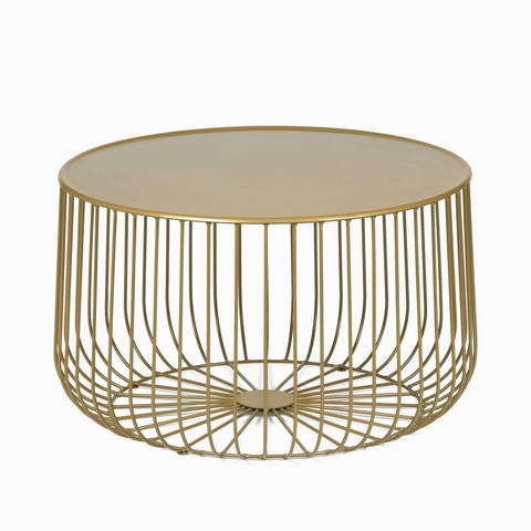 Кофейный столик COSMO Flat cage диаметр 65