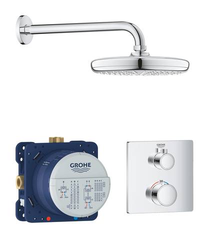 GROHE Grohtherm 34728000 Комплект душевой системы внутреннего монтажа