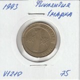 V1210 1993 Финляндия 1 марка V1210 1993 Финляндия 1 марка
