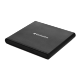 Привод внешний Verbatim Slimeline CD/DVD Writer USB 2.0 с адаптером на Type-C