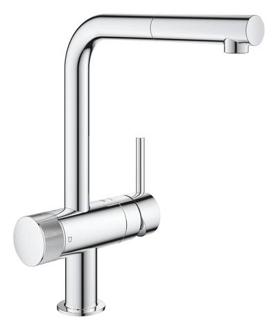 GROHE Blue Pure 31721000 Смеситель для мойки под фильтр с выдвижным изливом