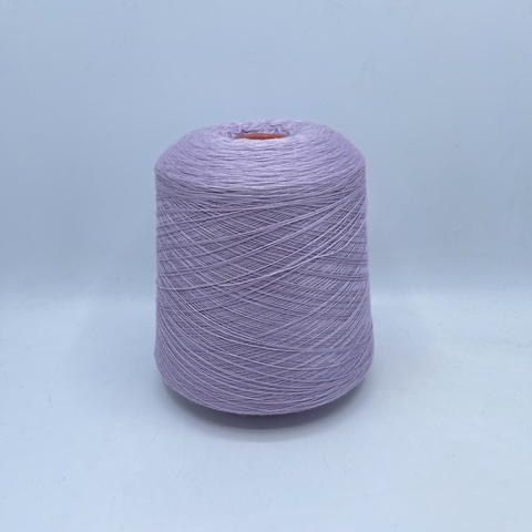 Бобинная пряжа (пр.Италия),art-Bonton 2/60 3000м / 100 гр. 70%Меринос 30%Шелк , цвет-Сиреневый, арт.23730