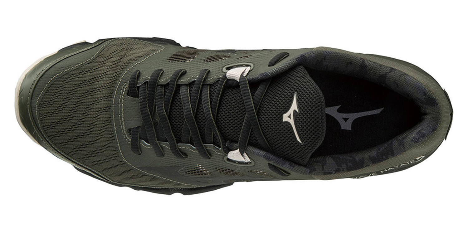 Mizuno Wave Hayate 5 кроссовки для бега мужские черные - 3