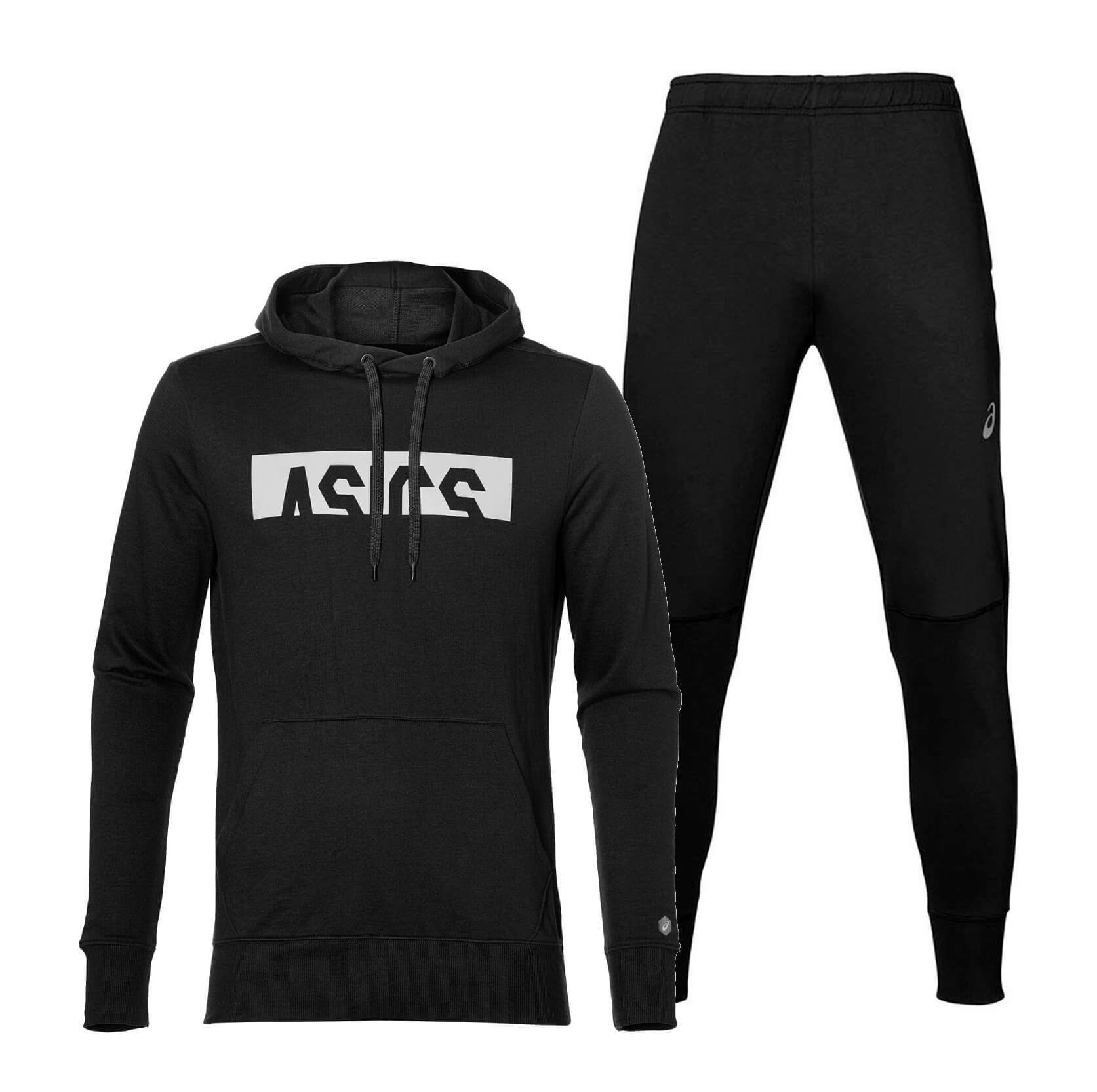 Asics Esnt Styled спортивный костюм мужской black