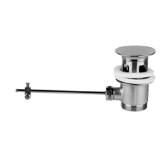 Gessi 29264#031 Донный клапан для раковины на 1 1/4 c донным клапаном и переливом для арт. 41407, цвет: хром фото