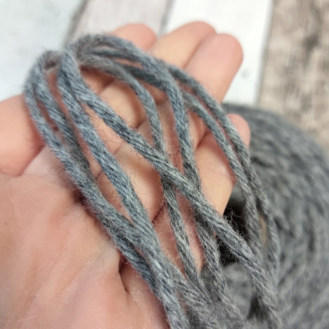 Супермягкая шерсть LANECARDATE / SO WOOL 100 серый меланж