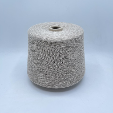 Бобинная пряжа (пр.Италия), art- Lanangora ,1600м / 100 гр.Ангора/шерсть/полиамид, цвет-Серо-бежевый,арт.24587
