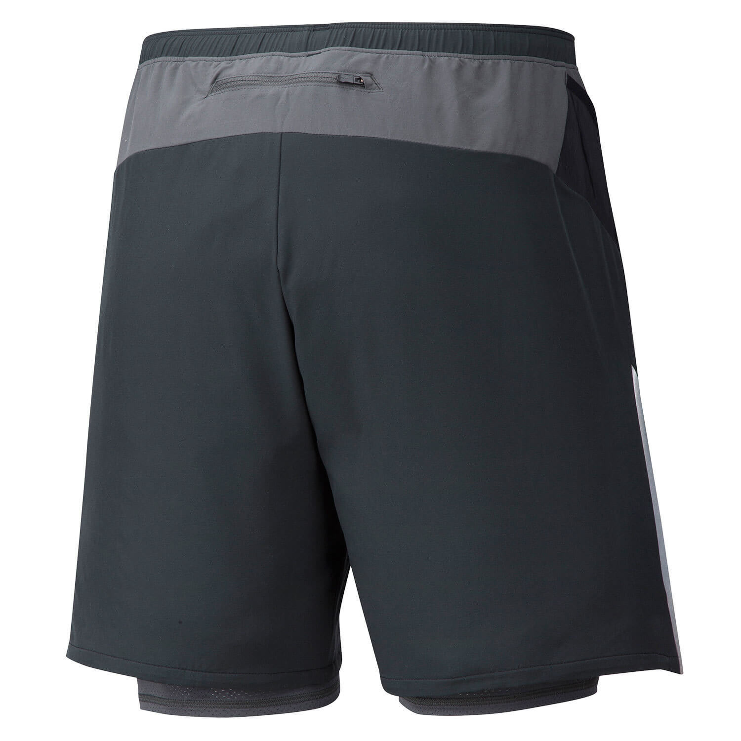 Mizuno Er 7.5 2 In 1 Short шорты для бега мужские черные - 2