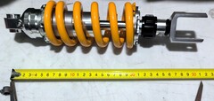 Амортизатор (один) для Yamaha XVS1100 Drag Star YELLOW 305*12 mm