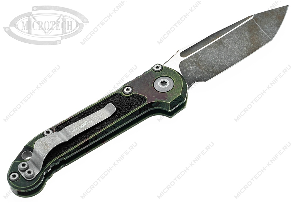Нож Microtech LUDT 1136-1OBS Outbreak Zombie Gen III Tanto