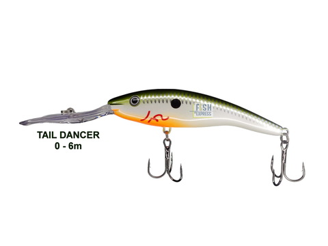 Воблер DEEP TAIL DANCER 9см 13гр. 0-6м #05 (реплика)