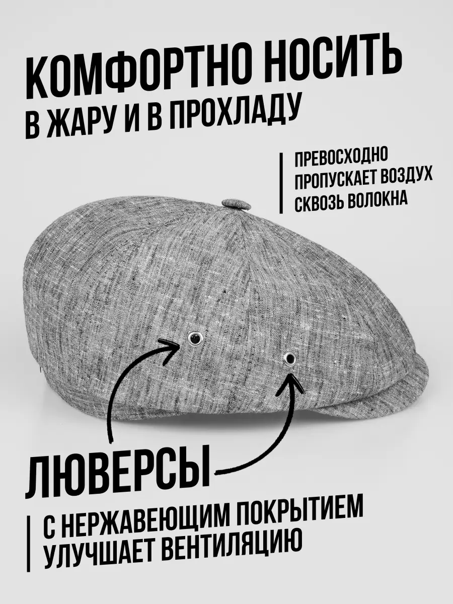 Кепка весенняя восьмиклинка летняя