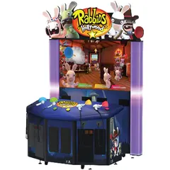 Игровой автомат стрелялка на 2-х игроков «Rabbids Hollywood Mini»