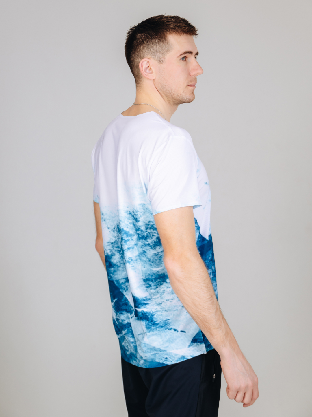 Мужская тренировочная футболка Noname Comp Tee T-Shirt 26 dark navy - 2