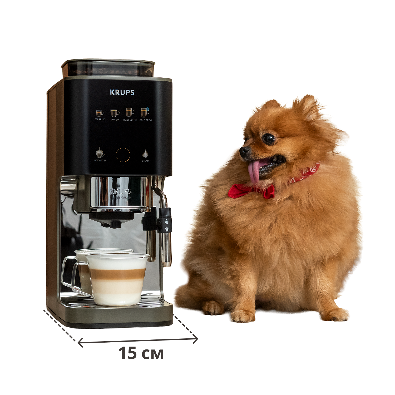 Кофемашина KRUPS Coffee Crush Experience SA403BE0