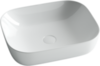 Ceramica Nova Element CN6008 Умывальник чаша накладная прямоугольная, 50.5x40.5, цвет: белый