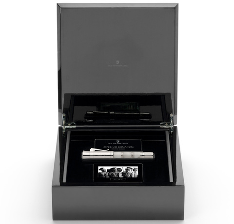 Ручка-роллер Graf von Faber-Castell Pen of the Year 2018 Imperium Romanum Platinum
