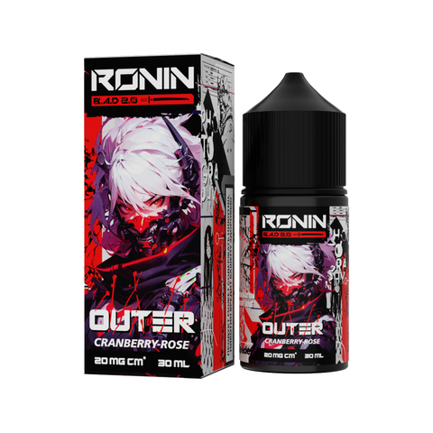 Жидкость RONIN B.A.D. V2 Salt 2% STRONG 30 ml Outer - Клюква и Роза