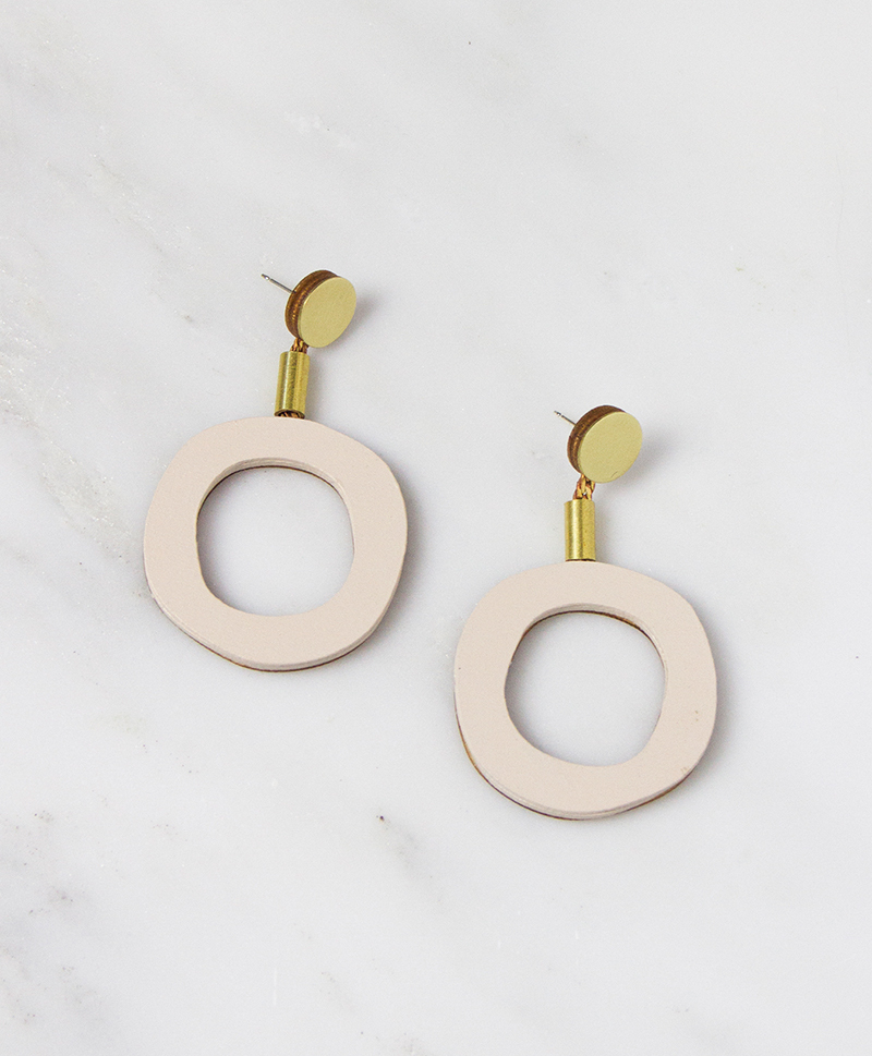 Серьги Jean I Earrings Ecru