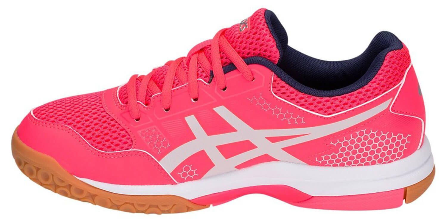 Asics Gel Rocket 8 женские волейбольные кроссовки розовые - 5