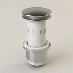 CeaDesign PIL 01 S Донный клапан нажимной (нержавеющая сталь сатинированная) фото