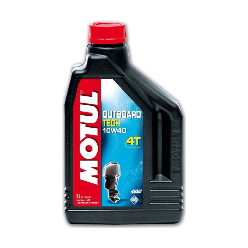 Motul Outboard Tech 10W40 4T Масло для лодочных моторов
