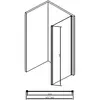 Abber Schwarzer Diamant AG100BS Душевая перегородка, цвет: чёрный