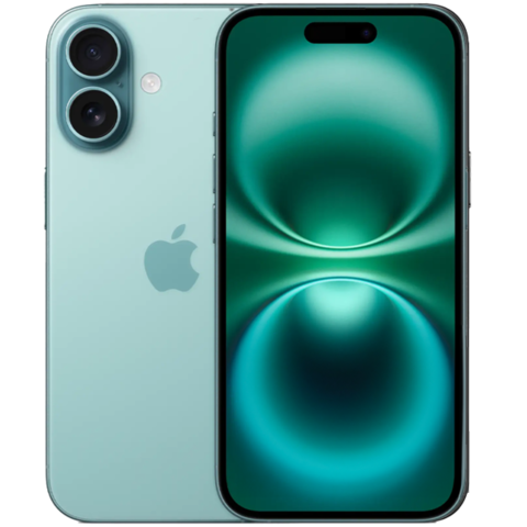 Apple iPhone 16 128GB Teal - Зеленый (eSIM + NanoSIM)