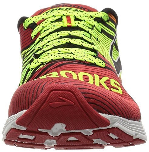 Марафонки мужские Brooks Hyperion красные-желтые - 4