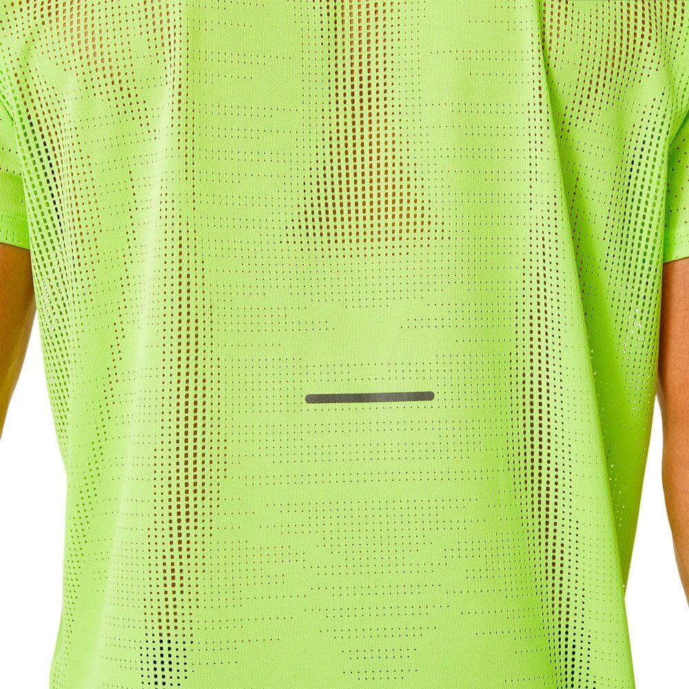 Asics Ventilate Actibreeze Ss Top футболка для бега мужская зеленая - 4