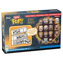 Funko Bitty POP! LOTR Frodo Baggins+Gandalf+Gollum+Mystery (1 of 4) 4PK