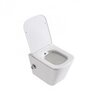 BelBagno Due BB3103CHR-BS/SC Унитаз подвесной с сиденьем с функцией биде и смесителем, цвет: белый