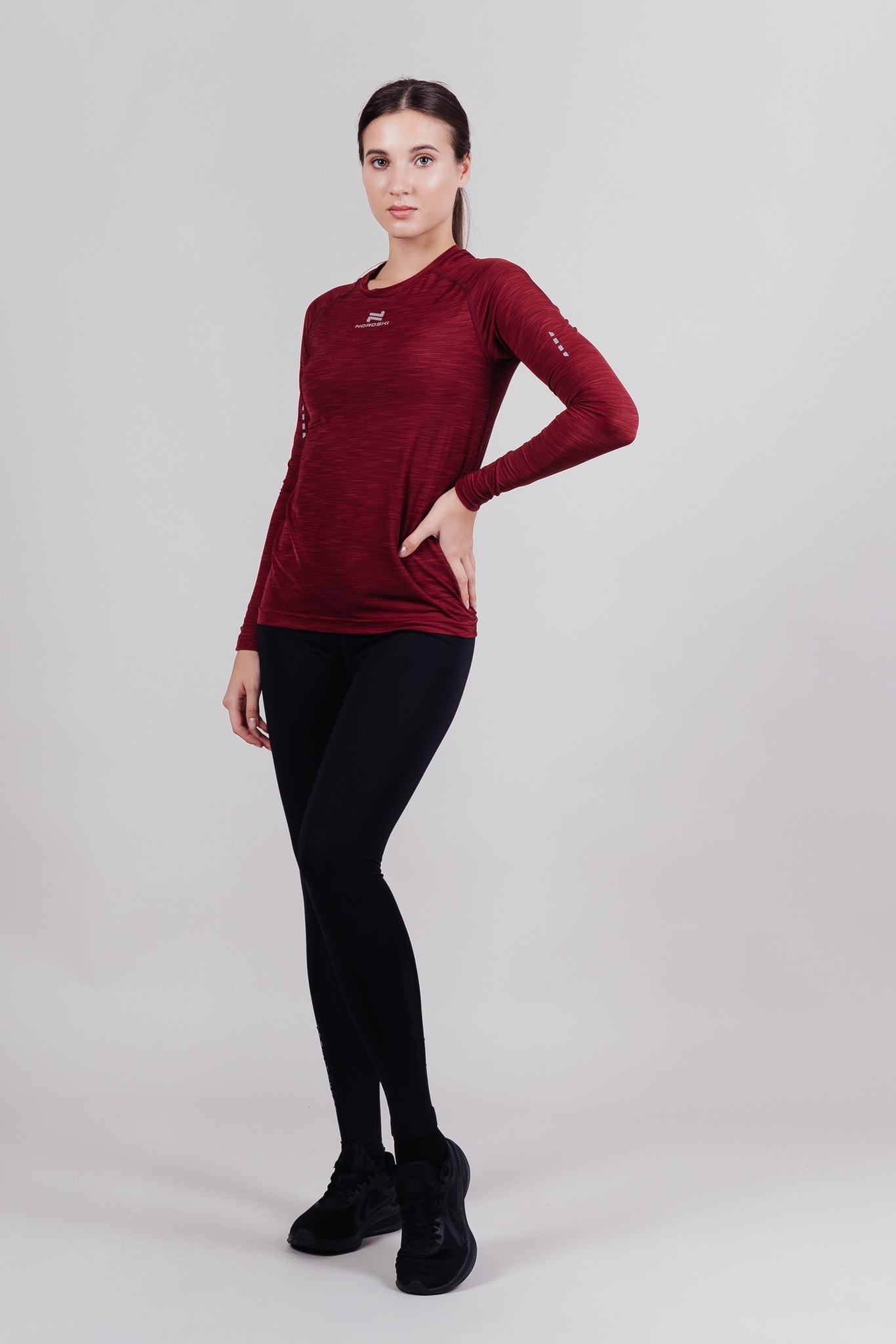 Женский спортивный комплект Nordski Pro 2.0 ruby-black