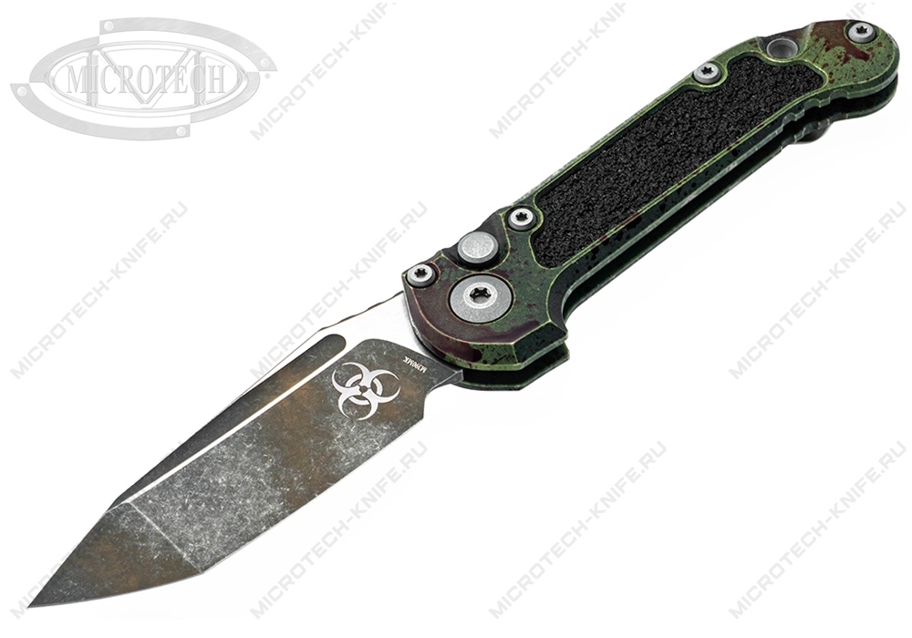 Нож Microtech LUDT 1136-1OBS Outbreak Zombie Gen III Tanto