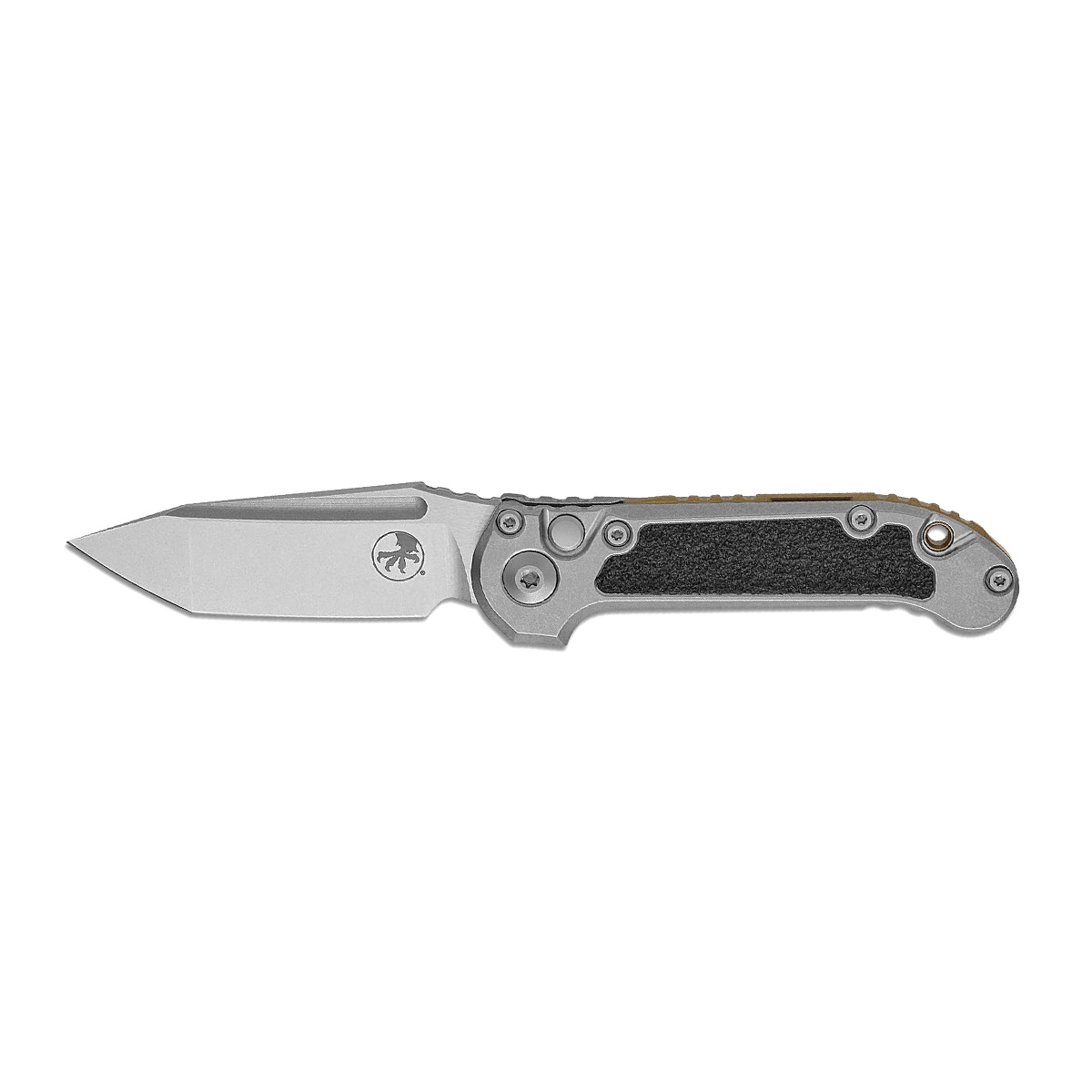 Автоматический нож Microtech LUDT Gen III 1136-10MS2, сталь M390MK, рукоять титан, серый