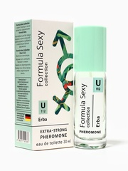 Туалетная вода женская с феромонами Formula Sexy collection Erba U112, 30 мл