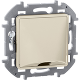 Вывод кабеля IP21 - Legrand Inspiria - с зажимом для кабеля - слоновая кость — фото 9