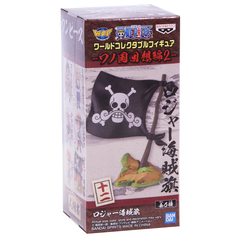 Фигурка One Piece WCF Wanokuni Kaisouhen 2. Gol.D.Roger flag