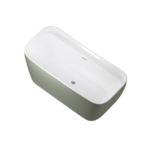 Allen Brau Infinity 2.21002.20/CGM Акриловая ванна, 170x78, цвет: белый, зелёный