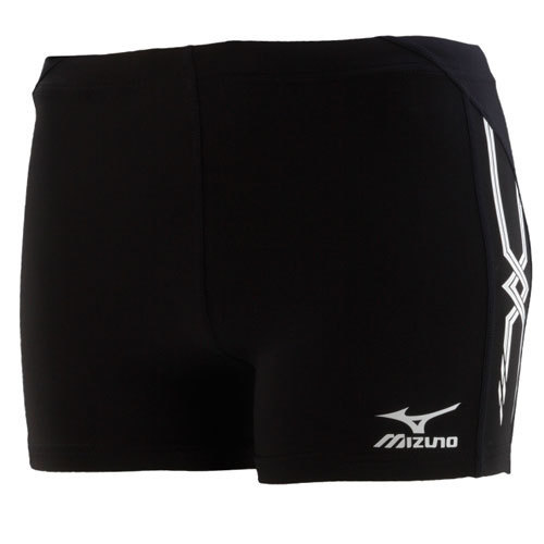 Шорты Mizuno Mid Tight 215 AW12 black беговые (женские)