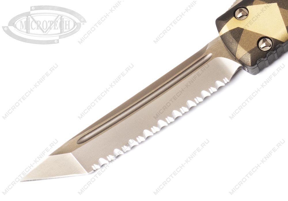 Нож Microtech Ultratech GEO Tan Camo 123-15LPGETACS