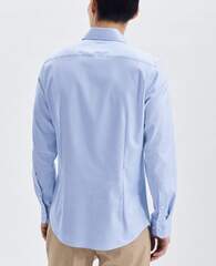 Сорочка мужская Seidensticker Shaped Fit 01.253690-12 из твила голубая