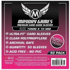 Протекторы для настольных игр Mayday Premium Small Square Card (70x70) - 50 штук