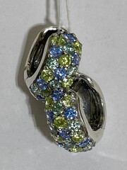 Дебют  (серьги из серебра)