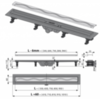 Alcaplast APZ8-750M Душевой лоток