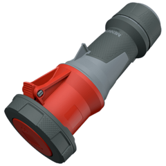 MENN Розетка №14206 63А 4P 400B IP67